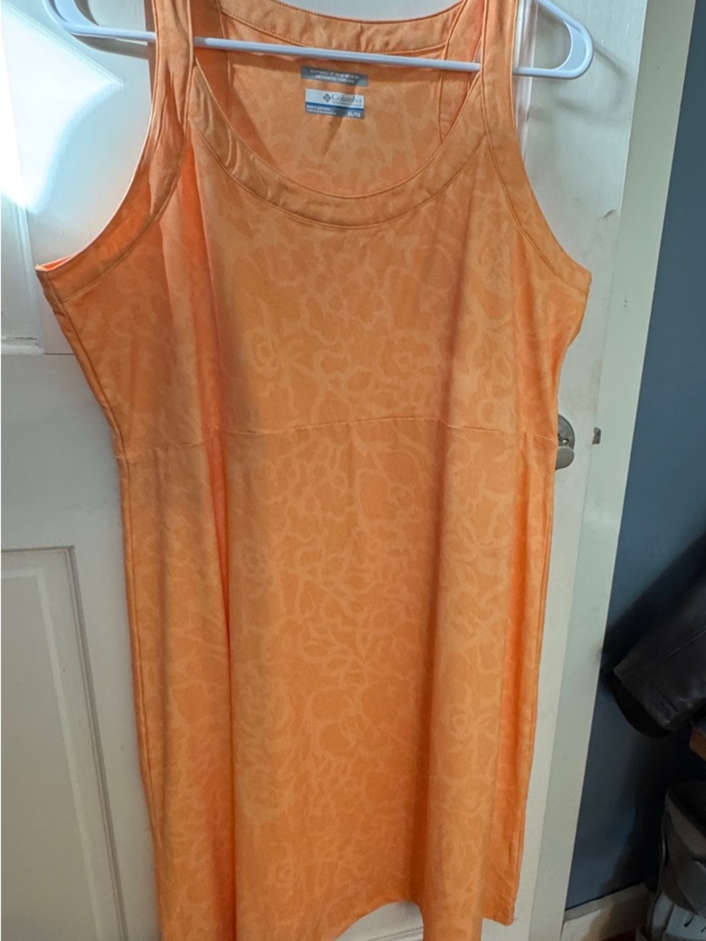 Columbia Orange Floral Dress